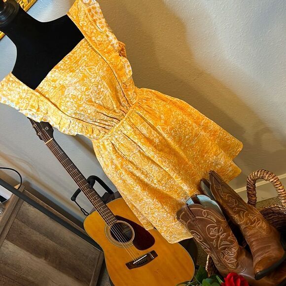 French Connection | Square Neck Floral Dress, size 10 - Picture 3 of 16